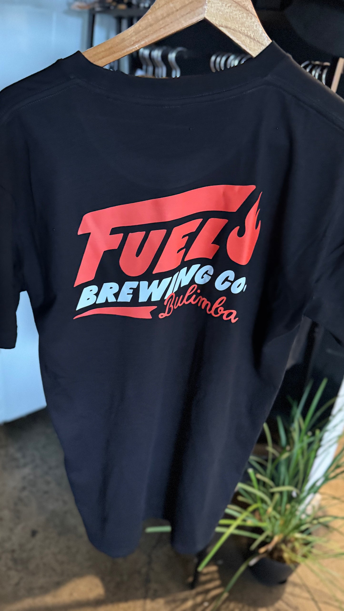Fuel Brewing Co Bulimba Tee – Black (AS Colour Staple)