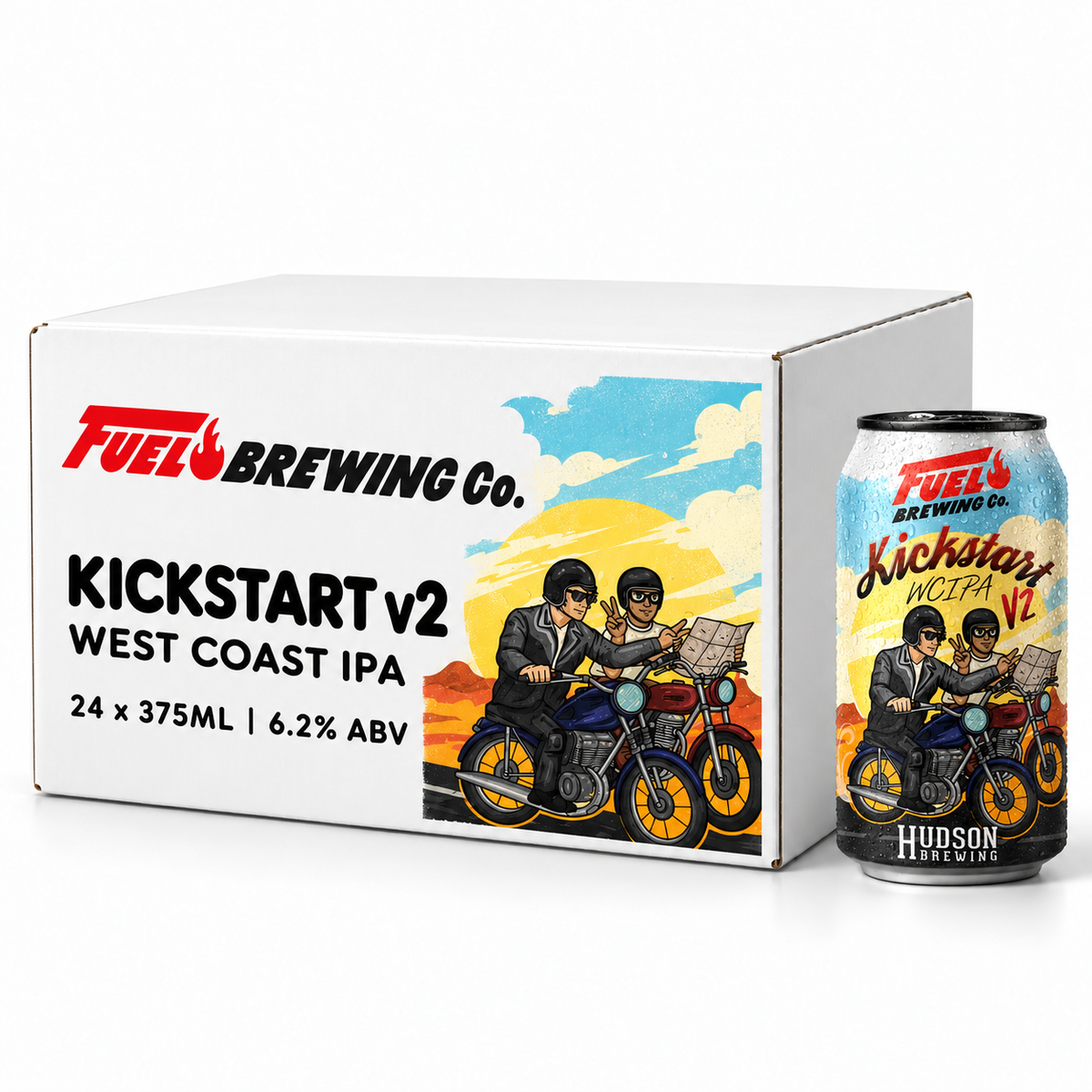 Fuel Kickstart v2 West Coast IPA 6.2%
