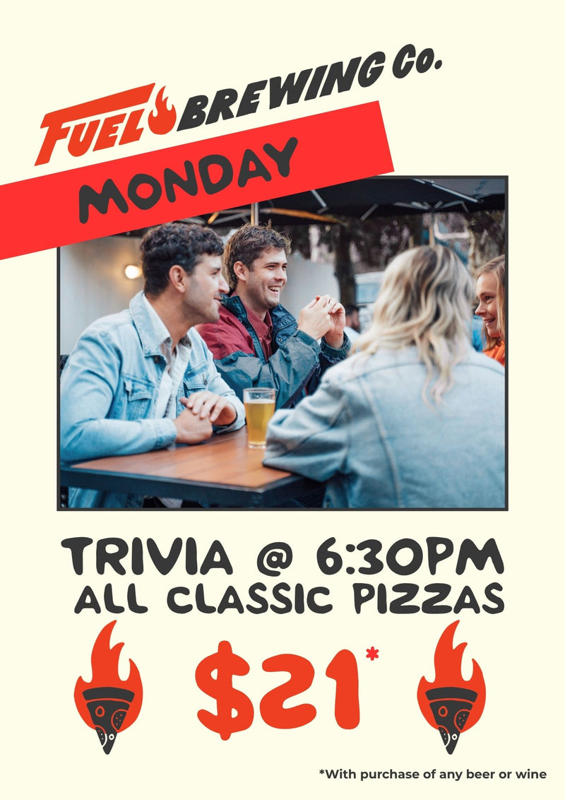 FREE Monday Night Trivia